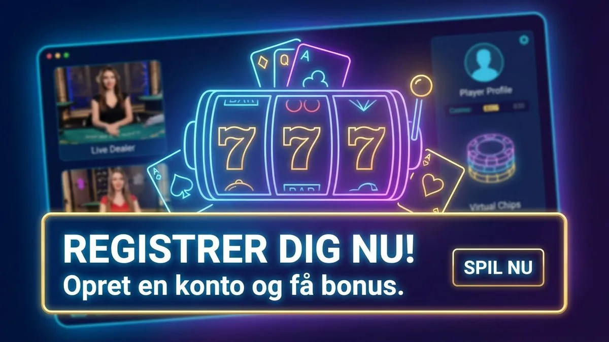 Registrering med bonus