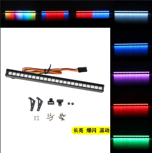 LED bar på 15cm med 20 farvekombinationer