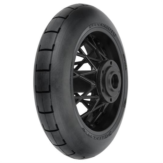 Pro-Line - PL1022310 - 1/4 Supermoto S3 Motorcycle Rear Tire MTD Black (1): PROMOTO-MX